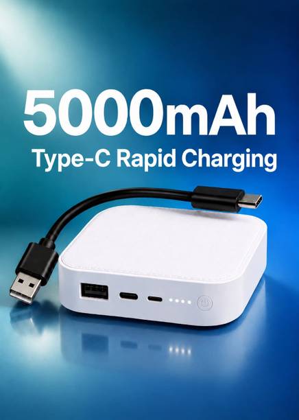 FluSun india 5000 mAh 8 W Pocket Size Power Bank