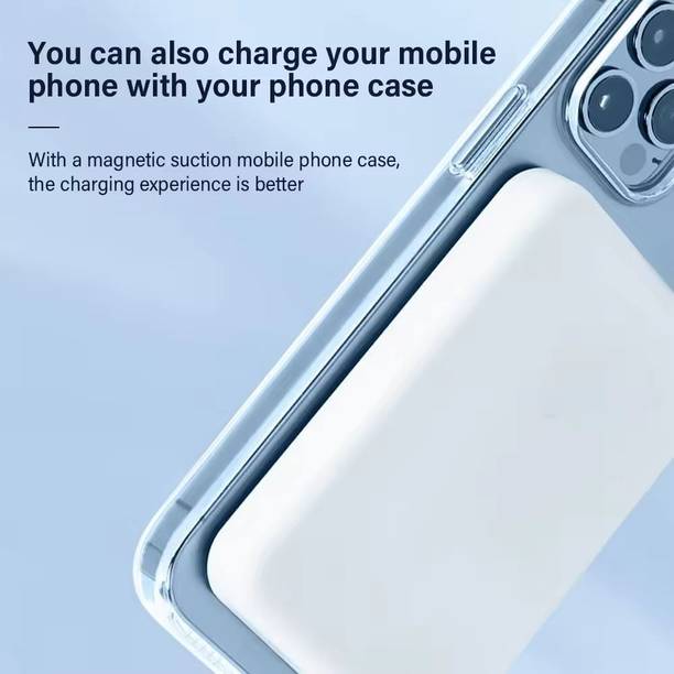 GIFNI 9200 mAh 6 W Wireless With MagSafe Ultra Slim Pocket Size Power Bank