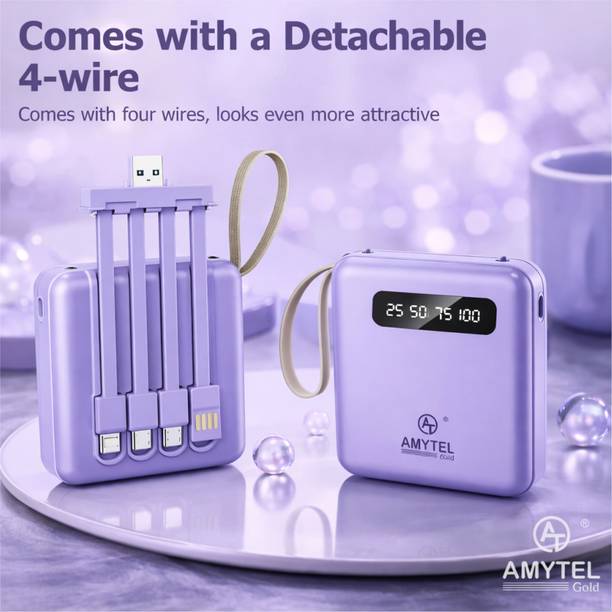 AMYTEL 10000 mAh 18 W Mini Pocket Size Power Bank