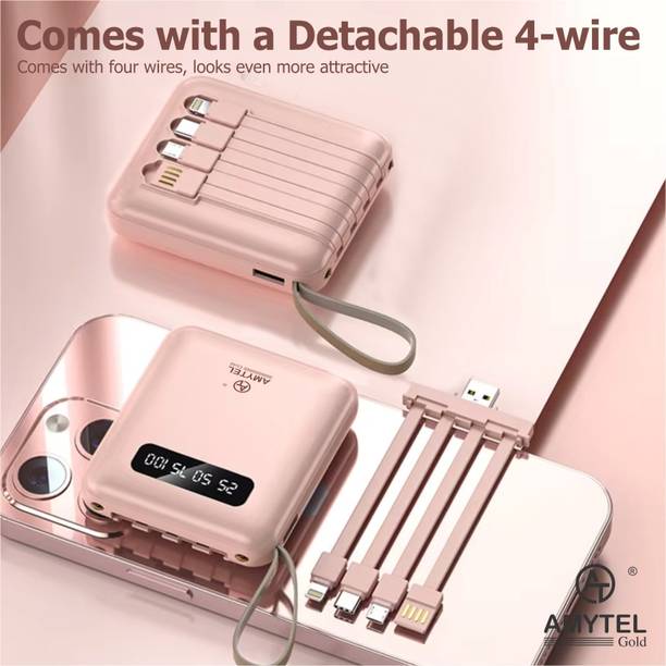 AMYTEL 10000 mAh 18 W Mini Power Bank