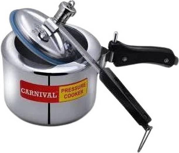 CARNIVAL Aluminium Regular Model Inner Lid Pressure Cooker Pure Virgin Aluminium 2.5 L Inner Lid Pressure Cooker