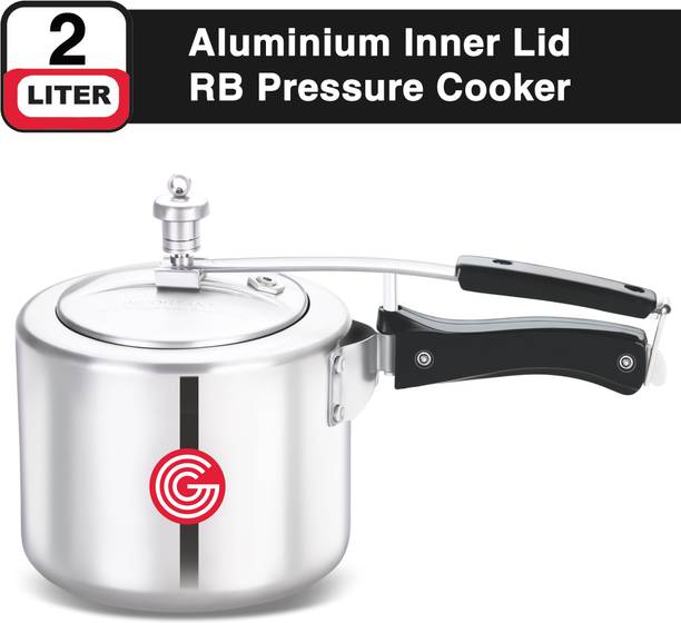 globe Kiwi Regular Base with Inner Lid|6 Years Warranty 2 L Inner Lid Pressure Cooker
