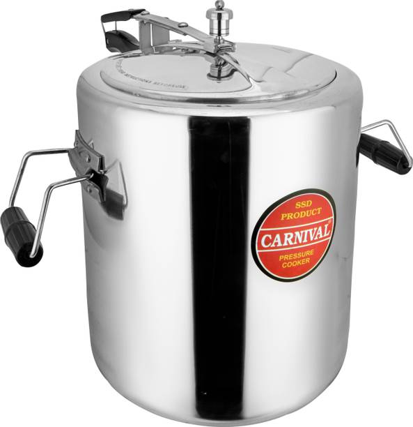 CARNIVAL Aluminium Classic Model Pressure Cooker 24 Ltr (Inner Lid) Pure Virgin Aluminium 24 L Inner Lid Pressure Cooker