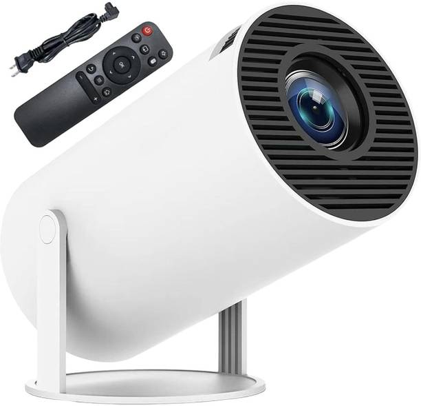 Czech KNE_Portable Mini Projector, 4K 1080P Full HD Projector GG24 (2200 lm / Remote Controller) Portable Projector