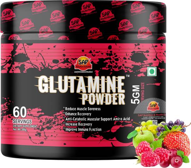 SAP Nutrition Glutamine Post Workout Post Workout Supplement | helps Muscle Growth Glutamine