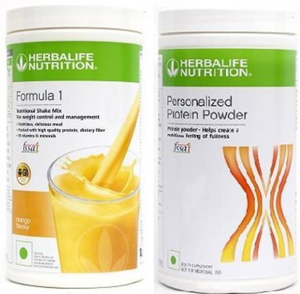 HERBALIFE Weight Loss Combo Pack Formula 1 + Personalized Protein Powder 400 Plant-Based Protein