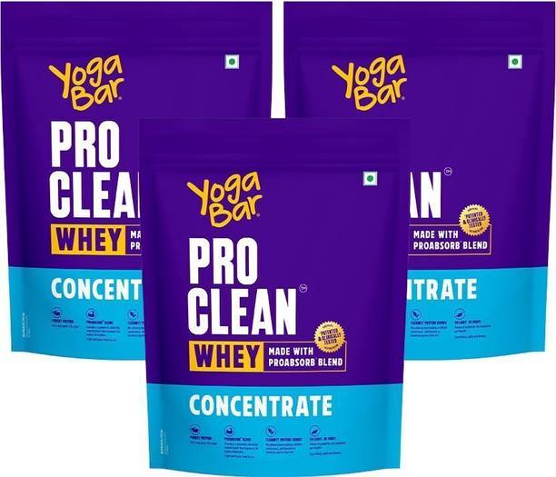 Yogabar Whey Protein Concentrate 3kg 27g Protein per Se...