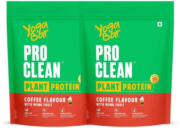 Yogabar Plant Protein Coffee | 25g per scoop | Clean ingredients Plant-Based Protein