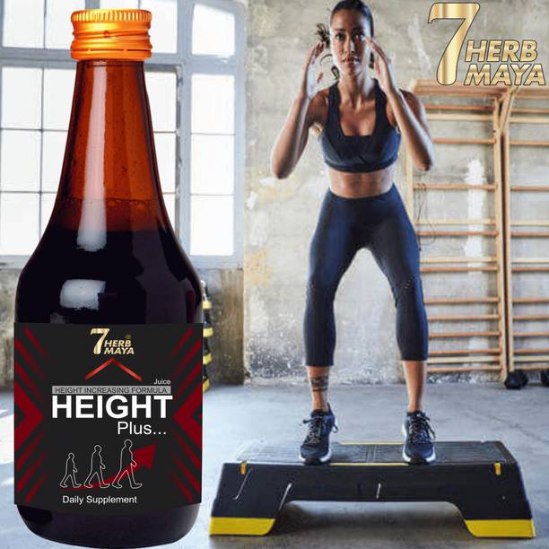 7Herbmaya Height Growth Juice/Height Gain Syrup/Height Increase Medicine/Height Long Juice Plant-Based Protein