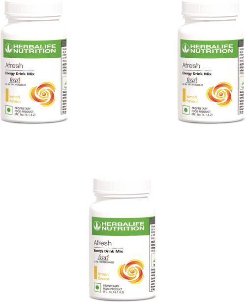 HERBALIFE Nutrition Afresh Energy Drink Mix (Pack of 3) Protein Blends