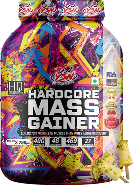 YSN NUTRITION Hardcore Mass Gainer Weight Gainers/Mass Gainers