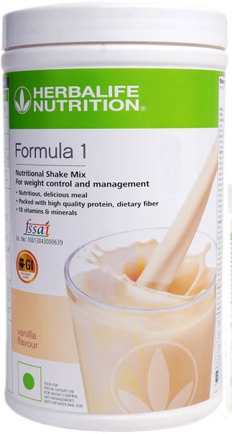 HERBALIFE Formula 1 Nutritional Shake - Vanilla Flavor For Weight Loss Plant-Based Protein