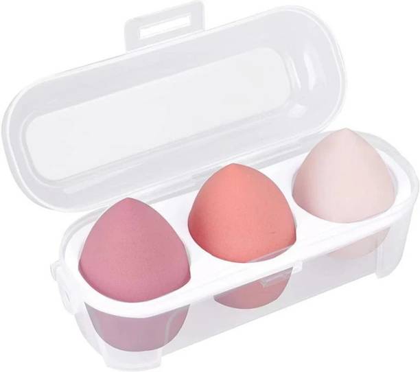 feelhigh Cosmetics blender sponge 3 pieces in a storage box