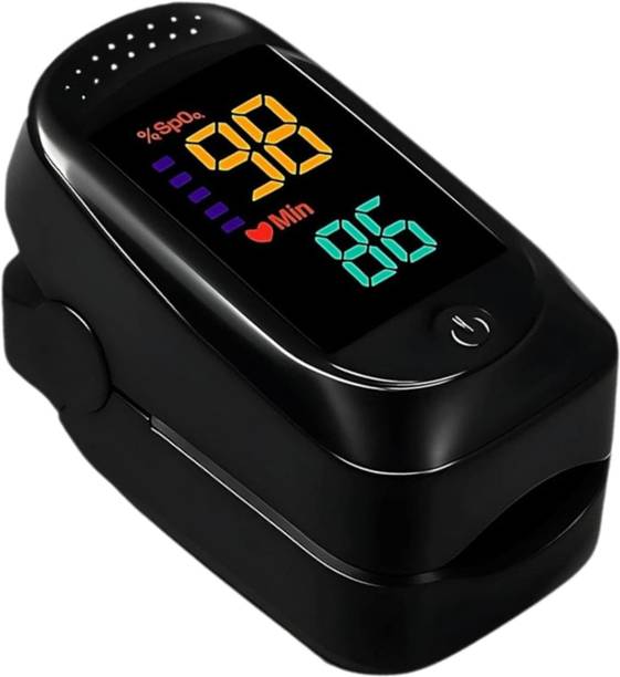 colorsole Professional Pulse Oximeter Finger Sleep Tracking Black Pulse Oximeter