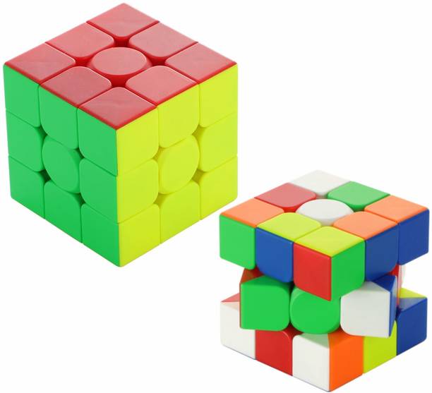 Aditi Toys Premium Cubestar 3x3 Cube, Puzzle Game, Classic Colors, Age - 3+ Years