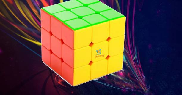 Ya Qi Li Speed Cube 3x3 High Speed Smooth Mooving Cube -11006