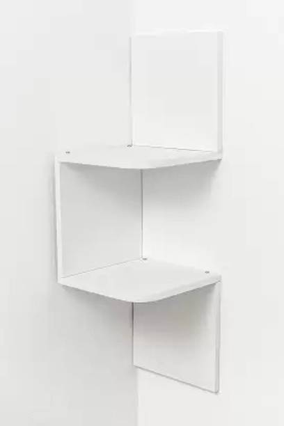 ShaizRArt Zigzag Corner Wall Shelf Good Quality for Multi Purpose Wall Shelf Wooden, MDF (Medium Density Fiber) Wall Shelf