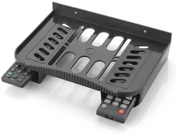 JCKSON Wall Shelf Router Stand Set top Box Stand Shelves Remote Holder Plastic Plastic Wall Shelf