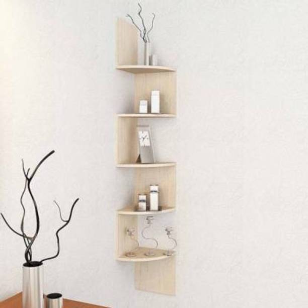 NationalArts Wooden Wall Shelf