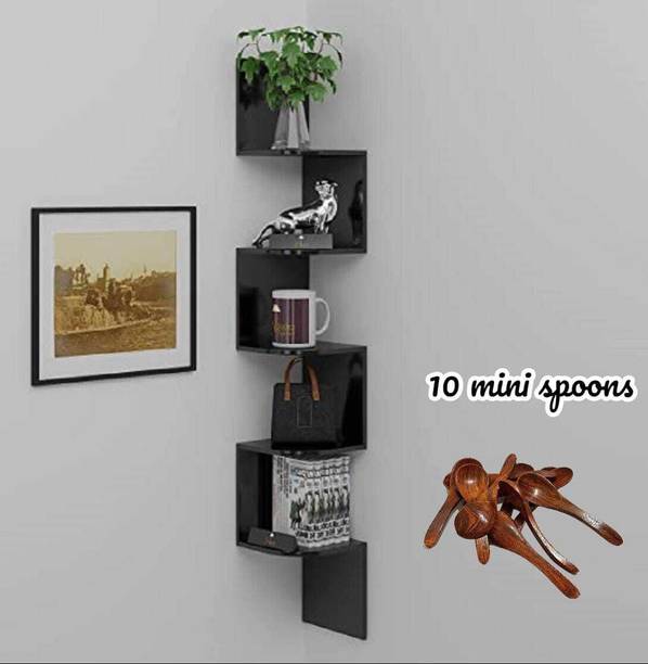 Murad Arts Wooden, MDF (Medium Density Fiber) Wall Shelf