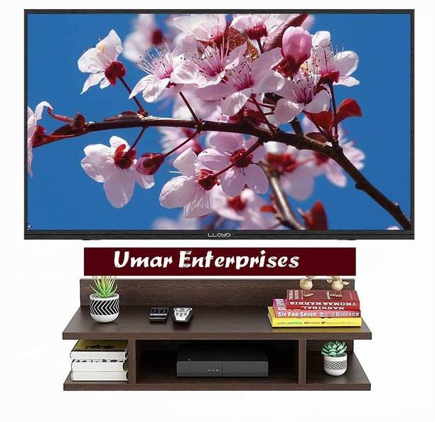 Shanhandicrafts Wall T.V set up box stand MDF wall hanging , mounted , floating MDF (Medium Density Fiber) Wall Shelf
