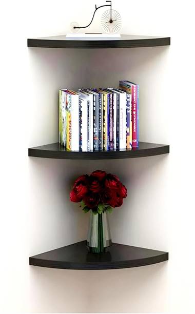 Artival Crafts Elegant Wooden MDF Corner Designs Decorative MDF Wooden Corner Panels Wooden Wall Shelf