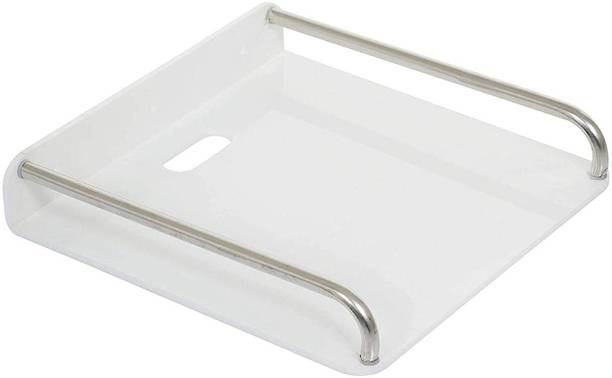 Spacekeeper High Grade Acrylic Setup Box Stand Remote Wifi Router stand Wall Shelf Acrylic Wall Shelf