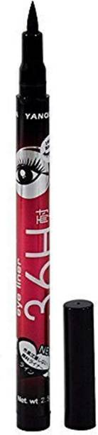 AEREX 36H Black Waterproof Liquid Eyeliner Pencil Makeup Tools for eyeshadow 2.6 g