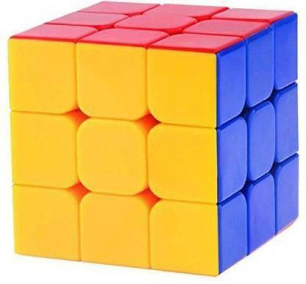 PRIMEFAIR Magic 3X3x3 Puzzle Speed Cube HIGH STAYBILITY with Sticker Smooth Swing for Faster Movement 1 PIES Entertainment