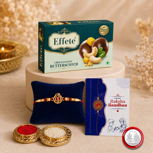 DeoDap Rakhi For Brother |Rakhi with Chocolate | Rakshabandhan gift set |Y22K1_259_BS32 Assorted Gift Box