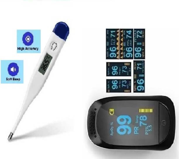 Ark9999 Combo oximeter With Digital Thermometer Brik B3 Baby Thermometer