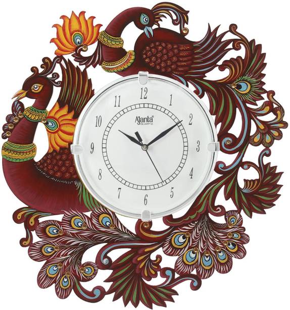 AJANTA Analog 35 cm X 33 cm Wall Clock