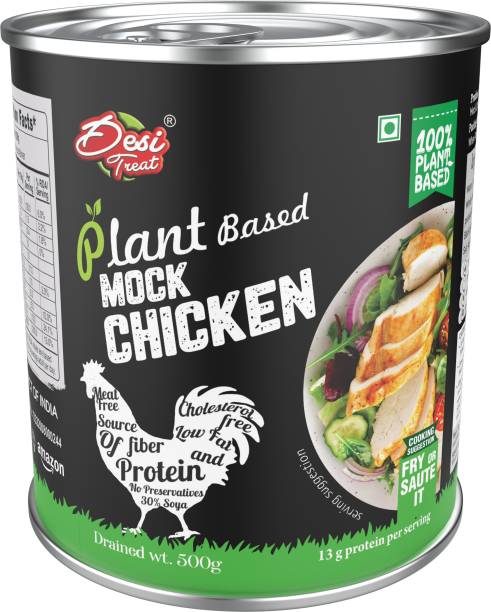 Desi Treat Mock Chicken, |Free Masala Packet Meat