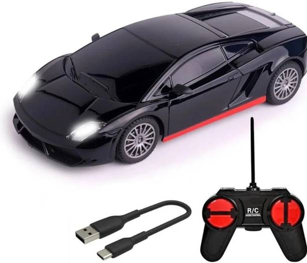 Xcillince Toys RC Car Chargable| Fun RC Toy and Gift for Kids (Multicolour)