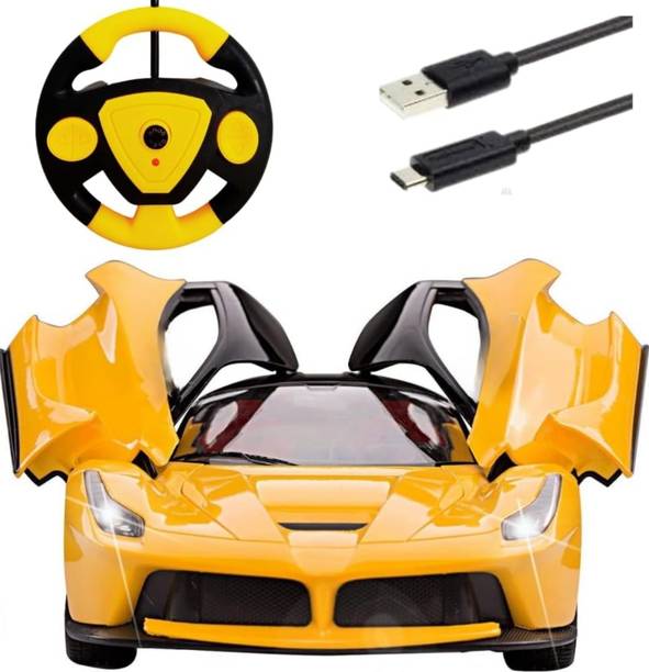 RG TRADERS Remote Control Car for Kids Rechargeable with Opening Door _Y33