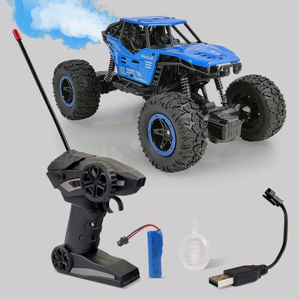 Parteet Rechargeable Off-Road Rock Crawler Monster Truck with Mist Smoke