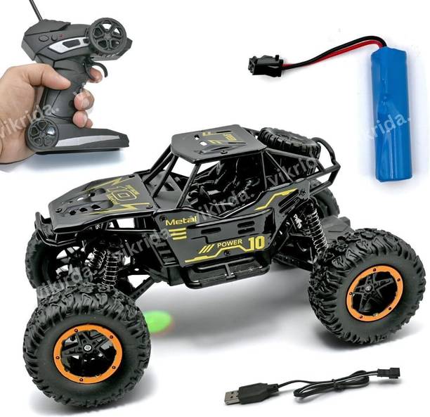 VikriDa Remote Control Car for Kids, Monster Truck Rock Crawler Climbing RC