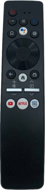 Xpecial M76 HYER NETFLIX YOUTUBE PREIME with VOICE CONTROL GOOGLE ASSISTANT Compatible for 4K SMART LED LCD TV Remote Controller