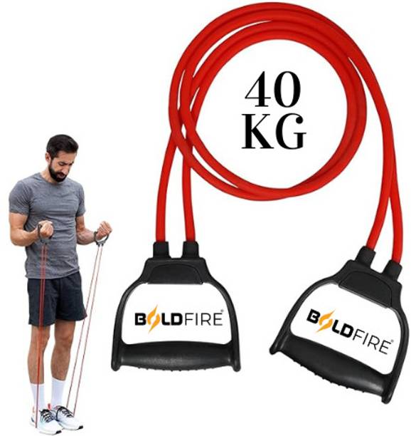 iamalot Natural Rubber Double Resistance Toning Tube Resistance Band Resistance Tube