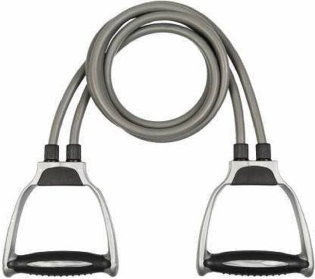 KITRON Double Toning Tube Pull Exercise Band for Stretching, Workout, Home Gym_SB963 Resistance Tube