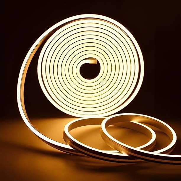 TECHGEAR 600 LEDs 5 m Yellow, White Steady String Rice Lights