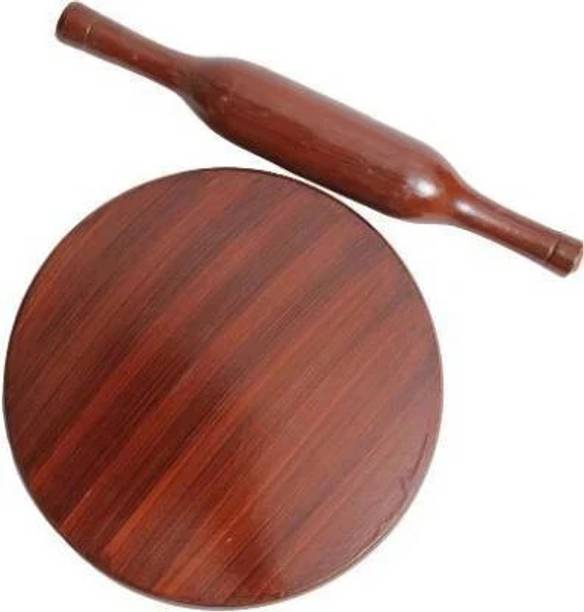 Thakran RJ kitchenware Store wooden chakla belon/roti maker/roti roller/ Rolling Pin & Board