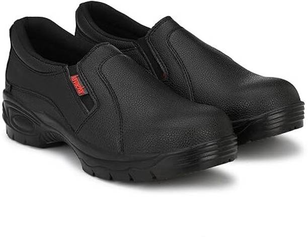 Kavacha Steel Toe Genuine Leather Safety Shoe