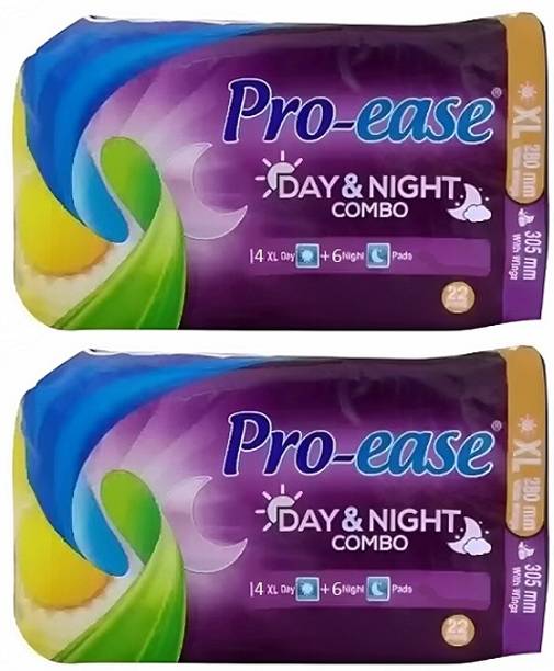 Pro-ease XL with Extra Night Pads - 20+20 Sanitary Pad