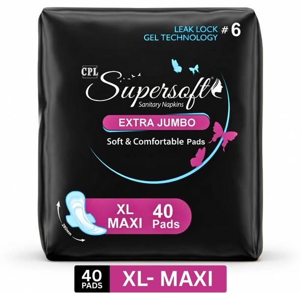CPL SUPERSOFT Maxi Secure XL Sanitary Pad