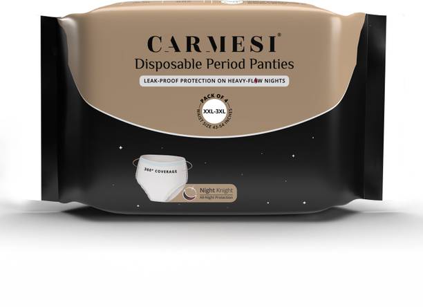 कार्मेसी Disposable Period Panties | Leak-Proof Protection For Heavy-Flow Nights