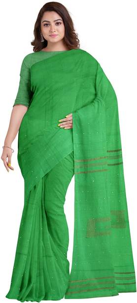 Self Design Daily Wear Pure Cotton Saree