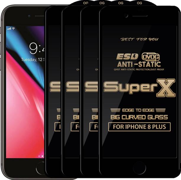 Qyist Edge To Edge Tempered Glass for Apple iPhone 8 Plus