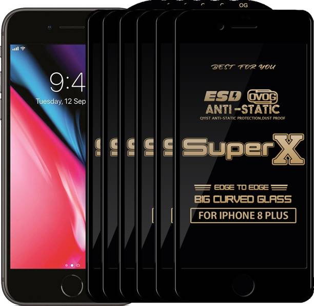 Qyist Edge To Edge Tempered Glass for Apple iPhone 8 Plus