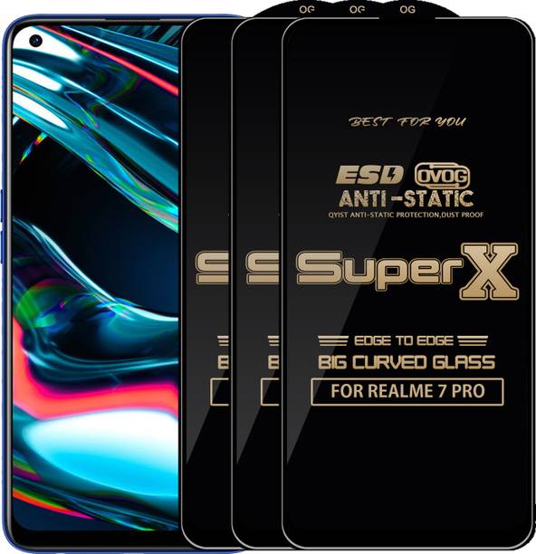 Qyist Edge To Edge Tempered Glass for REALME 7 PRO